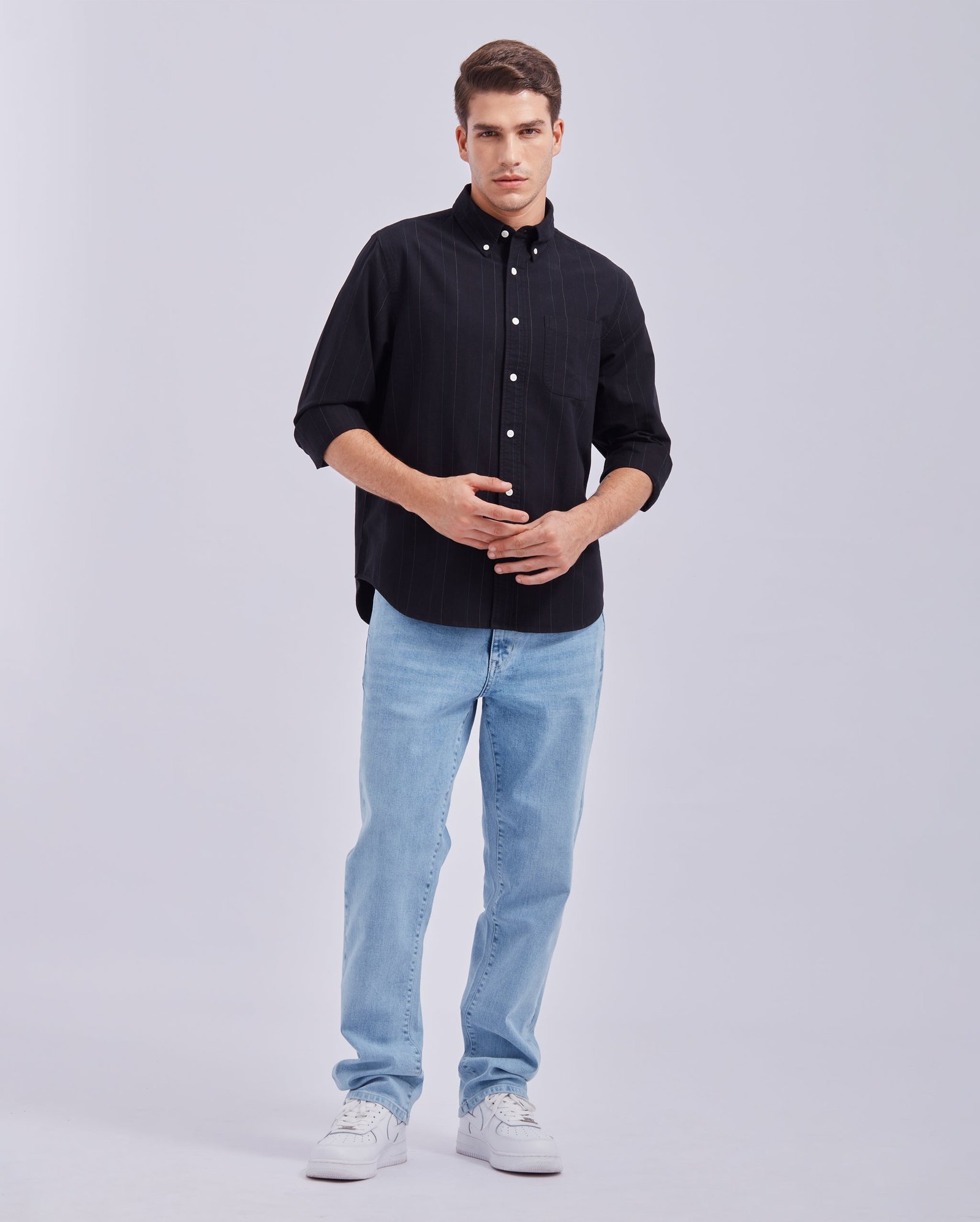 Black Stripe Shirt - Image 5