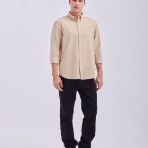 Classic Beige Corduroy Shirt